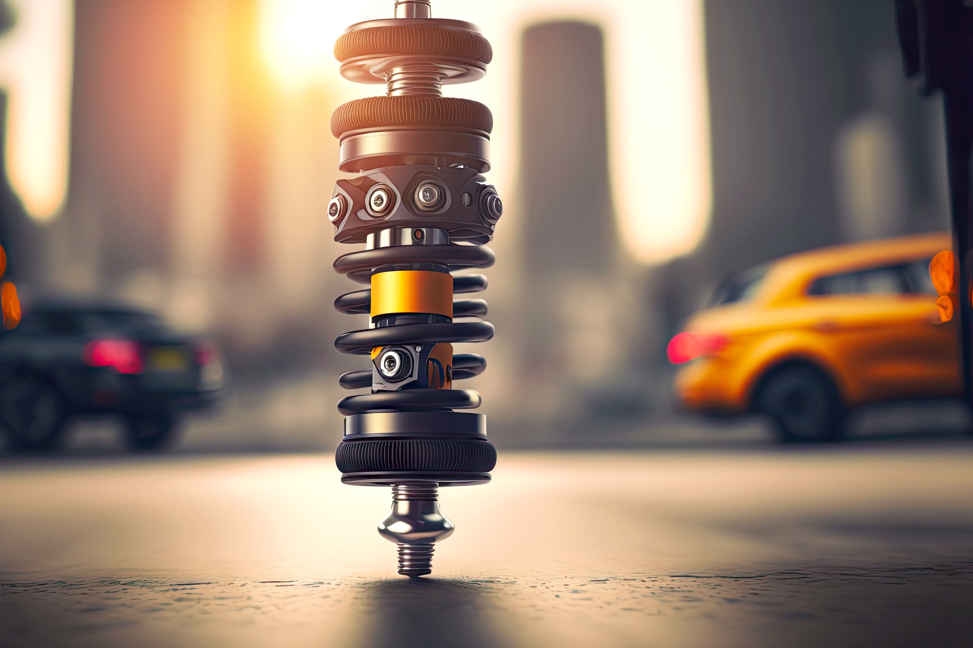 Peça automotiva em destaque